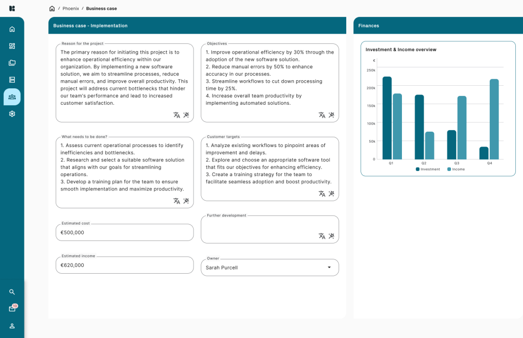Business Case Evaluation												